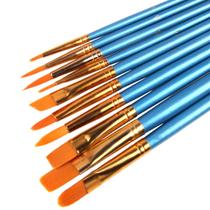 Kit 3 Trincha Angular Royal & Langnickel White Taklon