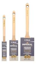 Kit 3 trincha pintura angular imperial 1-2-3 atlas