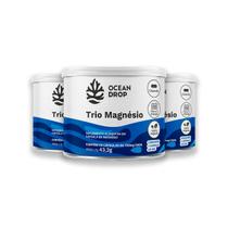 Kit 3 Trio Magnésio 60 Cápsulas Ocean Drop Kit 3 Trio Magnésio 60 Cápsulas Ocean Drop