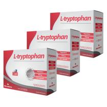 Kit 3 Triptofano L-Tryptophan 250mg Aminoácido Essencial 30 Cápsulas Macrophytus