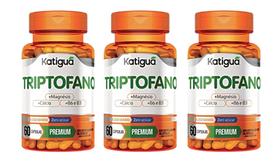 Kit 3 Triptofano + Magnésio 60 Caps Katigua