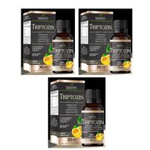 Kit 3 Triptozin Melatonina 0,21 mg, Tiptofano, Vitamina D3 e B12 gotas 3x30ml Bioklein