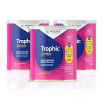 Kit 3 Trophic Júnior Baunilha 800g Prodiet Sabor:Baunilha Kit 3 Trophic Júnior Baunilha 800g Prodiet Sabor:Baunilha
