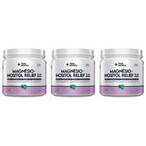 Kit 3 True Magnésio + Inositol Relief 3.0 Camomila E Lavanda