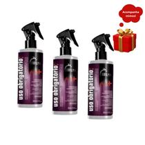 KIT 3 Truss Uso Obrigatório Plus+ 260ml Finalizador Reconstrutor KIT 3 Truss Uso Obrigatório Plus+ 260ml Finalizador Reconstrutor