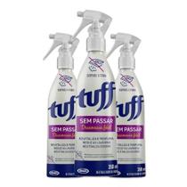Kit 3 Tuff Desamassa Roupas Fácil Sem Passar 350mL
