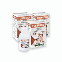 Kit 3 Tussedan Xarope Tosse 100ml Pet Cães E Gatos Biofarm