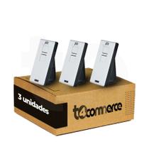 Kit 3 txpix - controle remoto - 433,92mhz saw branco ipec