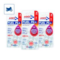 Kit 3 Un Aditivo Para Combustível MOTO ADEX Pastilhas