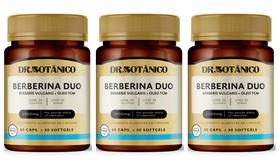 Kit 3 Un - Berberina Duo 2500Mg 90 Capsulas Dr. Botanico Kit 3 Un - Berberina Duo 2500Mg 90 Capsulas Dr. Botanico