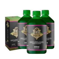 Kit 3 Un Berin Life Suco De Beringela 100% Natural Concentrado Em Frasco De 500ml Para Hotéis Pousadas