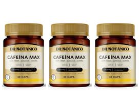 Kit 3 Un - Cafeina Max 1500Mg 60 Capsulas Dr Botanico