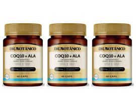 Kit 3 Un - Coenzima Q10 + Acido Alfa Lipoico - Dr Botanico