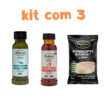 Kit 3 un Comari Morango Farofa Costelinha com Limão