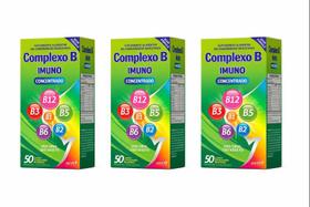 Kit 3 Un Complexo B Suplemento Alimentar Airela 50 Comprimidos