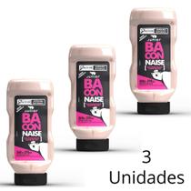 Kit 3 Un De Maionese Junior Sabor Bacon Baconnaise Molho Cremoso Em Frasco De 360g Para Lanche Hotel Pousada Porção Kit 3 Un De Maionese Junior Sabor Bacon Baconnaise Molho Cremoso Em Frasco De 360g Para Lanche Hotel Pousada Porção