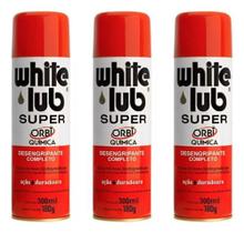 Kit 3 Un Desingripante White Lub 300ml Kit 3 Un Desingripante White Lub 300ml