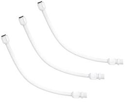 Kit 3 Un. Engate Flexível 40cm Amanco Pvc Rabicho Com Nipel Kit 3 Un. Engate Flexível 40cm Amanco Pvc Rabicho Com Nipel