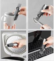 Kit 3 Un Escova Multifuncional Limpeza Doméstica 3 Funções