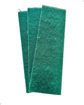 Kit 3 un fibras Limpeza Geral Multiuso 10x 22 cm Verde RC