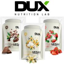Kit 3 un Fresh Vegan Proteina Vegana Sache 26g - Dux Nutrition