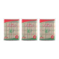 Kit 3 Un Hashi De Bambu Parana Pacote Com 100un