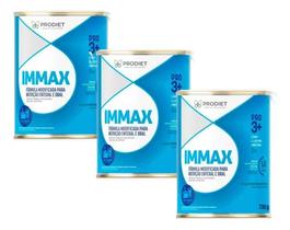 Kit 3 Un Immax 700g Pro 3+ Prodiet Dieta Enteral Sem Sabor Kit 3 Un Immax 700g Pro 3+ Prodiet Dieta Enteral Sem Sabor
