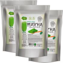 Kit 3 Un Matcha Premium Legitimo 30g 100% Puro - Chá Natural Em Pó Vegano Unilife