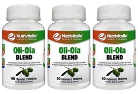 Kit 3 Un - Oli Ola Blend 1000Mg 60 Capsulas Nutrivitalle