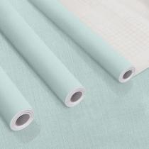 Kit 3 Un Papel de Parede Modelo Adesivo Linho Verde Agua 500x60cm Kit 3 Un Papel de Parede Modelo Adesivo Linho Verde Agua 500x60cm