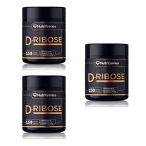 Kit 3 Un Pré treino D ribose Importado Puro Nutrigenes Premium