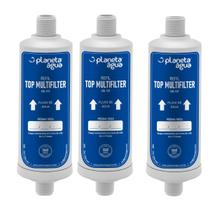 Kit 3 un Refil Top Multifilter Compatível com instalações com rosca ou engates de 1/2"