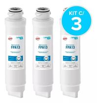 Kit 3 un Refis Filtro Fpa13 Para Purificador De Água Electrolux PE10B e PE10X.