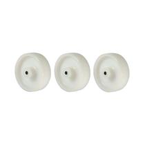 Kit 3 un roda 412 nylon 4 pol 90kg p/ rodízio Kit 3 un roda 412 nylon 4 pol 90kg p/ rodízio