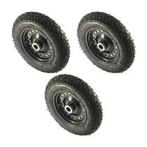 KIT 3 UN RODA PNEUM. AJAX 3.25-8 - 2L - ROLAM. 1" CH 1,2mm KIT 3 UN RODA PNEUM. AJAX 3.25-8 - 2L - ROLAM. 1" CH 1,2mm