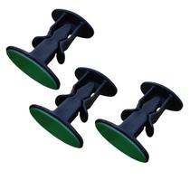 Kit 3 Un Trava Porta Fixador Prendedor Adesivo Parede Rodapé