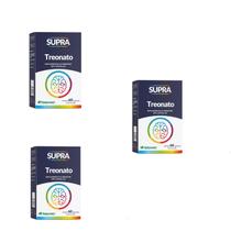 Kit 3 un Treonato Supra 60 Cápsulas Herbamed