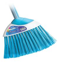 Kit 3 Un Vassoura Multiuso Cerdas Medias Uso Interno Externo - Santa Maria