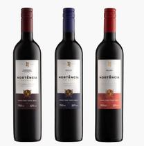 Kit 3 Un Vinho Hortência Ereditá Reserva Tintos 750 ml