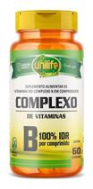 Kit 3 Un. Vitamina Complexo B 500mg 180 Comprimidos Unilife