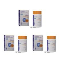 Kit 3 Und Cálcio + Vitamina D3 1600mg 60 Comprimidos FortLife Kit 3 Und Cálcio + Vitamina D3 1600mg 60 Comprimidos FortLife