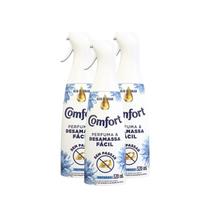 Kit 3 Und Comfort Refresh Perfuma E Desamassa Fácil De Roupa