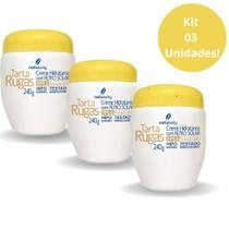 Kit - (3 und) - creme tarta rugas hidratante com filtro solar fps 6 - natubelly