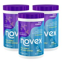 Kit 3 und Creme Tratamento Novex Reposição de Massa 1kg