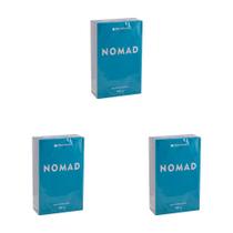 Kit 3 Und Deo Colônia Phytoderm Masculino Nomad 100ml