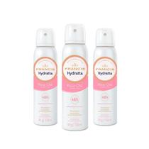 Kit 3 Und Desodorante Aerosol Francis Proteção Delicada Woman 150ml