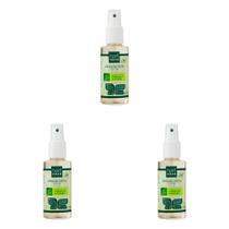 Kit 3 Und Desodorante Spray Boni Natural Melaleuca Aloe Vera 120ml