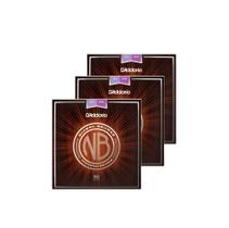 Kit 3 UND. Enc. P/ Violão D'Addario Nb1152 C. Light Gauge