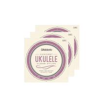 Kit 3 UND Enc. Ukulele Concert D'addario Pro Arte EJ65C .28