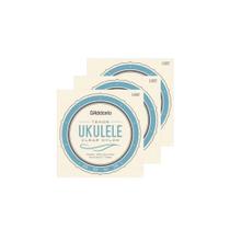 Kit 3 UND Enc. Ukulele Tenor D'addario Pro Arte EJ65T .28